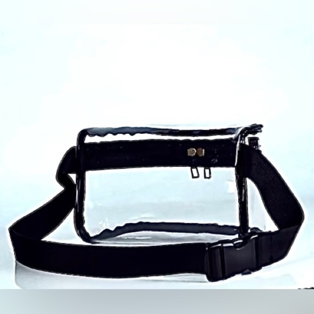 CLEAR FANNY PACK | With an Adjustable Plus Sized Waist | Stadium Approved - Picture 6 of 17